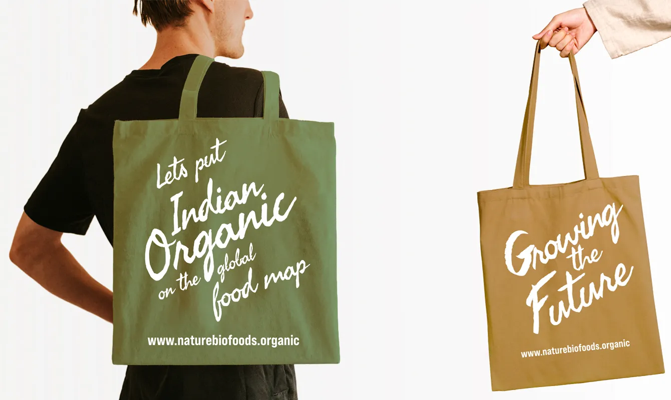 Reincarnated Threads (An Exclusive collection): Recycled Cotton Tote Bags